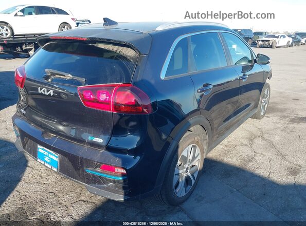 KNDCC3LG0N5159531 2022 KIA NIRO EV Black Tył prawy