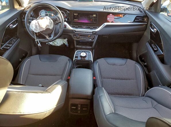 KNDCC3LG6N5116960 2022 KIA NIRO Charcoal Widok deski rozdzielczej