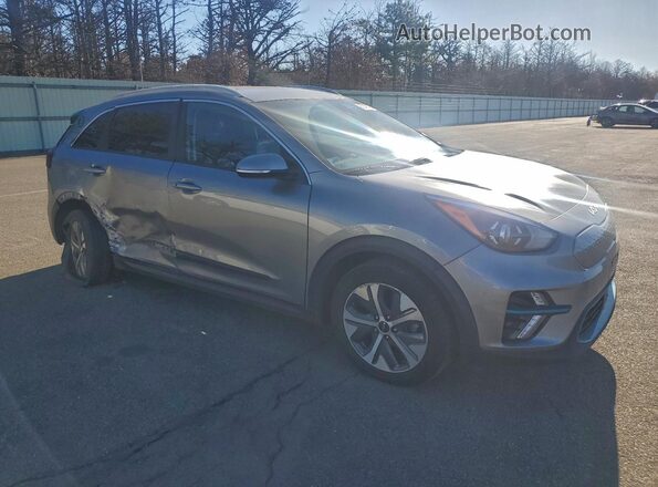 KNDCC3LG7N5124758 2022 KIA NIRO Gray Delantero derecho
