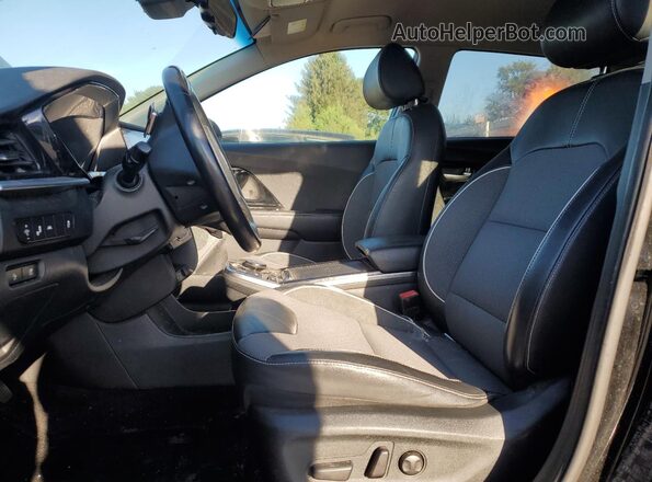KNDCC3LG8M5102508 2021 KIA NIRO Black წინა სალონის ხედი