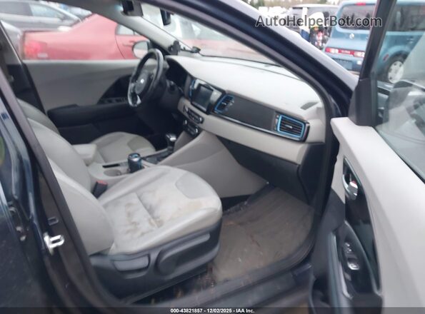 KNDCD3LD5J5213631 2018 KIA NIRO PLUG-IN HYBRID Dark Blue Vista interior delantera