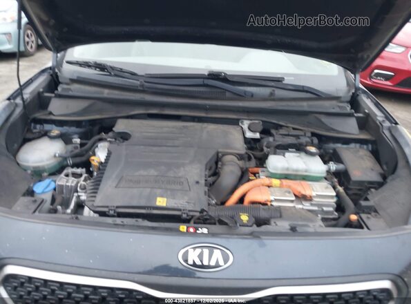 KNDCD3LD5J5213631 2018 KIA NIRO PLUG-IN HYBRID Dark Blue Vista trasera