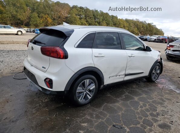 KNDCE3LC1M5483514 2021 KIA NIRO White Trasero derecho