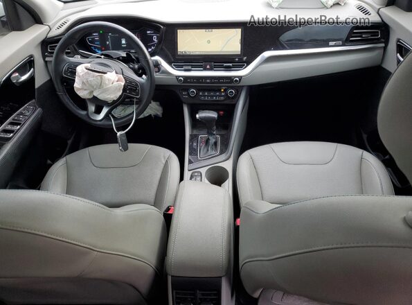 KNDCE3LC1M5483514 2021 KIA NIRO White Vista del salpicadero