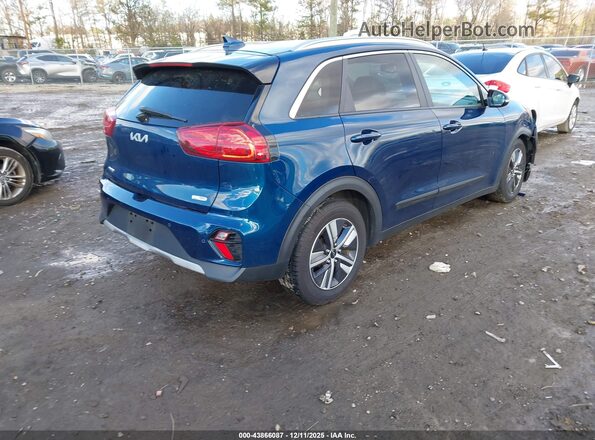 KNDCE3LC1N5489928 2022 KIA NIRO Blue Rear right