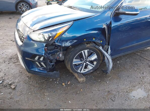 KNDCE3LC1N5489928 2022 KIA NIRO Blue Front view