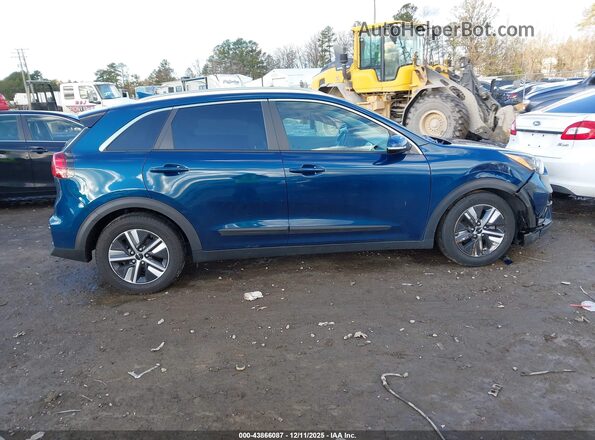 KNDCE3LC1N5489928 2022 KIA NIRO Blue Rear interior view