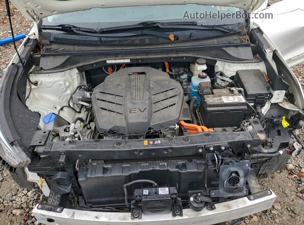 KNDCE3LG5L5036900 2020 KIA NIRO White Вид задньої частини салону