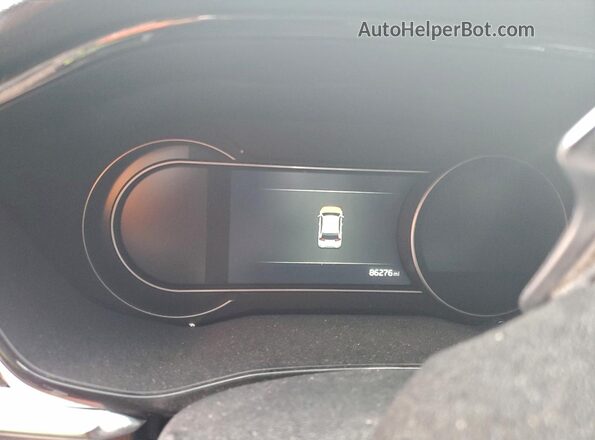 KNDCE3LG5L5036900 2020 KIA NIRO White Вид щитка приладів
