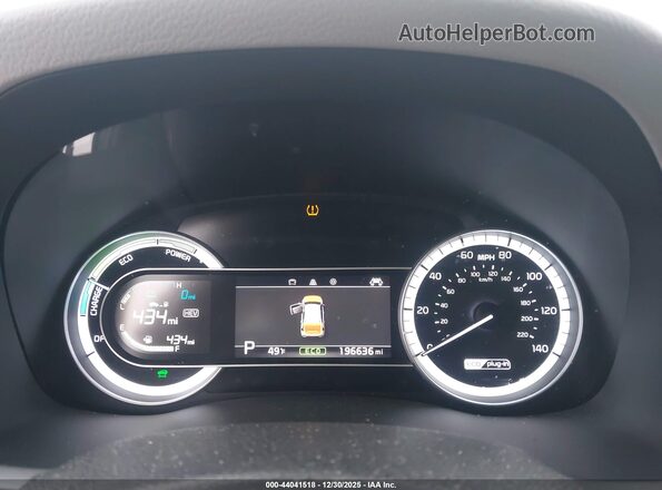 KNDCM3LD4J5212714 2018 KIA NIRO PLUG-IN HYBRID White Հետևի նստատեղերի տեսք