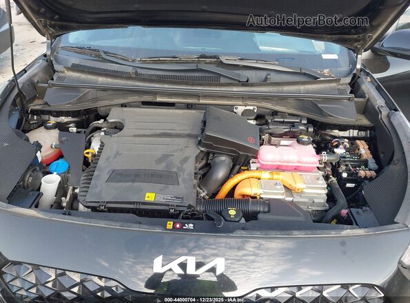 KNDCM3LD7N5538187 2022 KIA NIRO PLUG-IN HYBRID Black Widok z tyłu