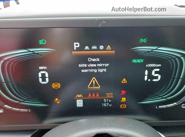 KNDCP3LE1T5332926 2026 KIA NIRO Red Вид щитка приладів