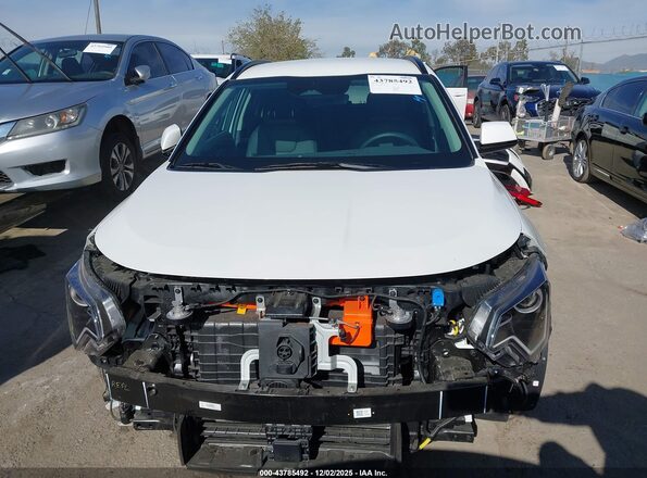 KNDCR3L19S5141275 2025 KIA NIRO EV White უკანა სალონის ხედი