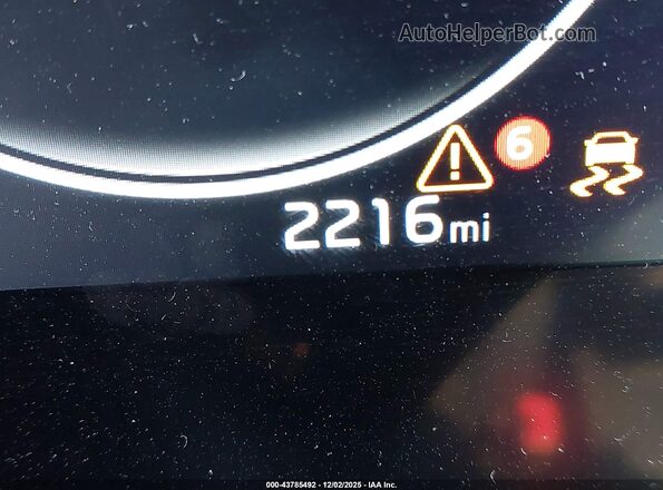 KNDCR3L19S5141275 2025 KIA NIRO EV White 