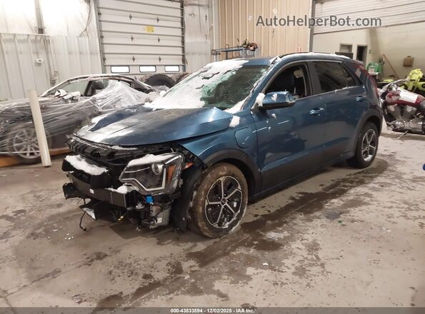 KNDCS3LFXR5172304 2024 KIA NIRO PLUG-IN HYBRID Синий Передняя левая четверть