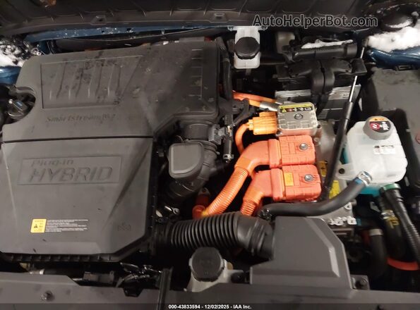 KNDCS3LFXR5172304 2024 KIA NIRO PLUG-IN HYBRID Синий Вид сзади