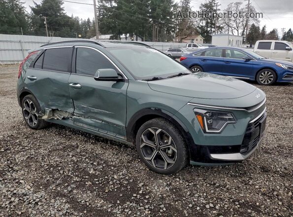 KNDCT3LE9P5048882 2023 KIA NIRO Green Przód prawy