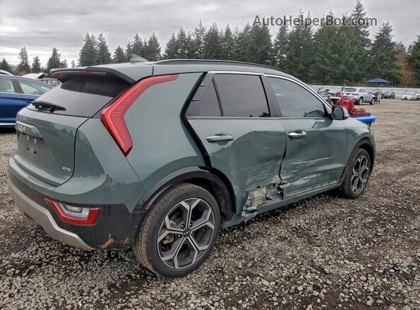 KNDCT3LE9P5048882 2023 KIA NIRO Green Tył prawy