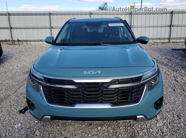 KNDERCAA2T7847652 2026 KIA SELTOS Бирюзовый Вид спереди