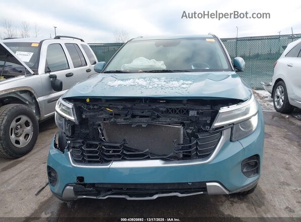KNDERCAA8S7667767 2025 KIA SELTOS Turquoise Widok wnętrza z tyłu