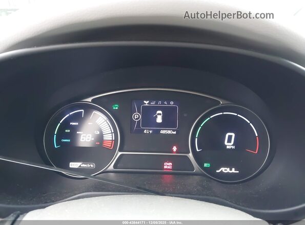 KNDJX3AE7G7014488 2016 KIA SOUL EV Black Widok tylnych siedzeń
