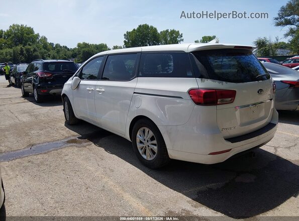 KNDMA5C18G6144824 2016 KIA SEDONA Белый Задняя левая четверть