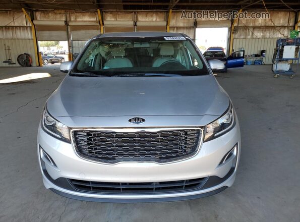 KNDMB5C10M6672995 2021 KIA SEDONA Silver Вид спереду