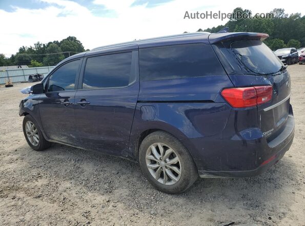 KNDMB5C11L6642239 2020 KIA SEDONA Blue Rear left