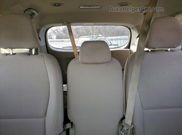 KNDMB5C12K6444851 2019 KIA SEDONA White Հետևի նստատեղերի տեսք