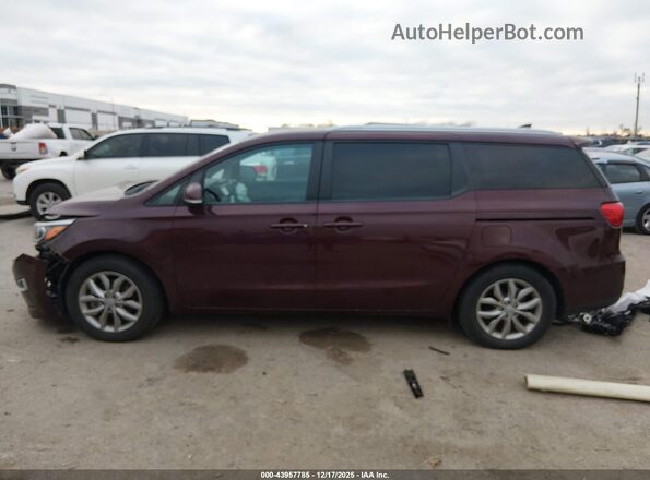 KNDMB5C13L6575160 2020 KIA SEDONA Темно-бордовый 