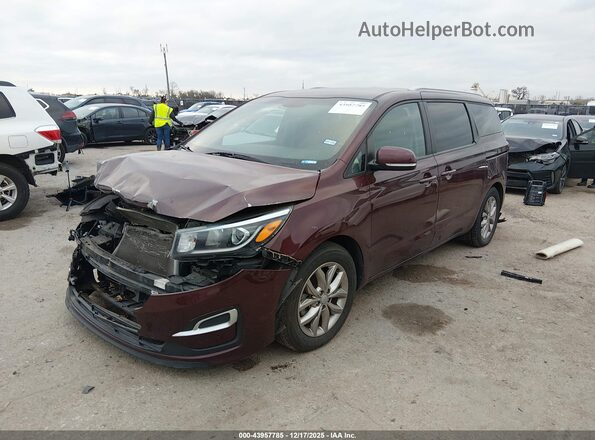 KNDMB5C13L6575160 2020 KIA SEDONA Темно-бордовый 