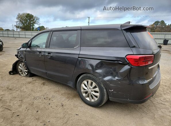 KNDMB5C13M6666883 2021 KIA SEDONA Gray Trasero izquierdo