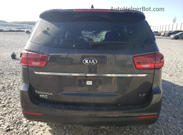 KNDMB5C13M6667869 2021 KIA SEDONA Charcoal Vista trasera