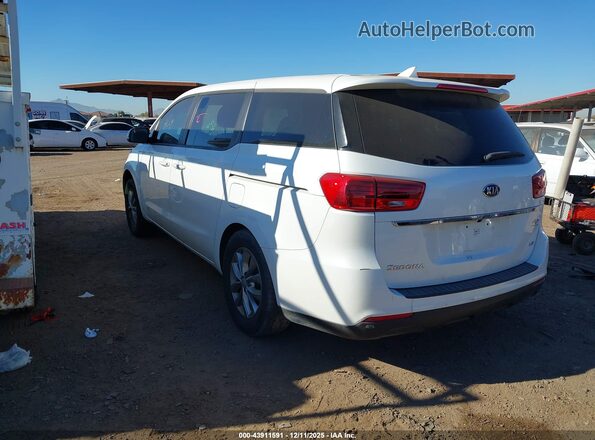 KNDMB5C14L6624902 2020 KIA SEDONA White უკანა მარცხენა