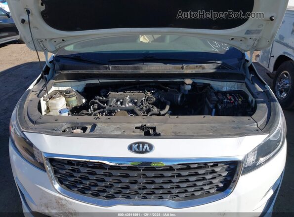 KNDMB5C14L6624902 2020 KIA SEDONA White უკანა ხედი