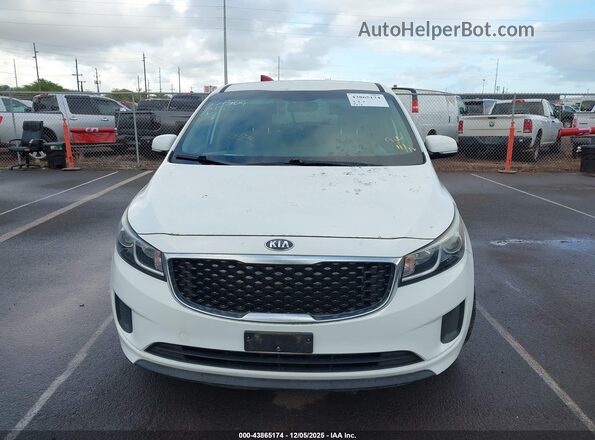 KNDMB5C15J6378858 2018 KIA SEDONA White 