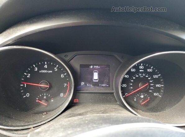 KNDMB5C15K6517663 2019 KIA SEDONA Black ხელსაწყოთა პანელის ხედი