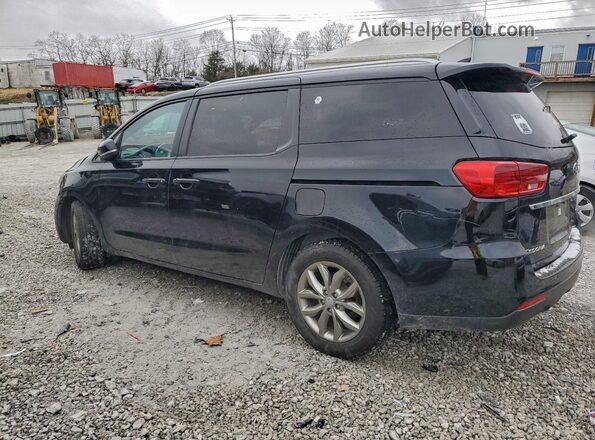 KNDMB5C16K6562272 2019 KIA SEDONA Black უკანა მარცხენა