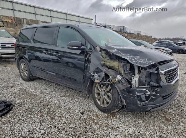 KNDMB5C16K6562272 2019 KIA SEDONA Black წინა მარჯვენა