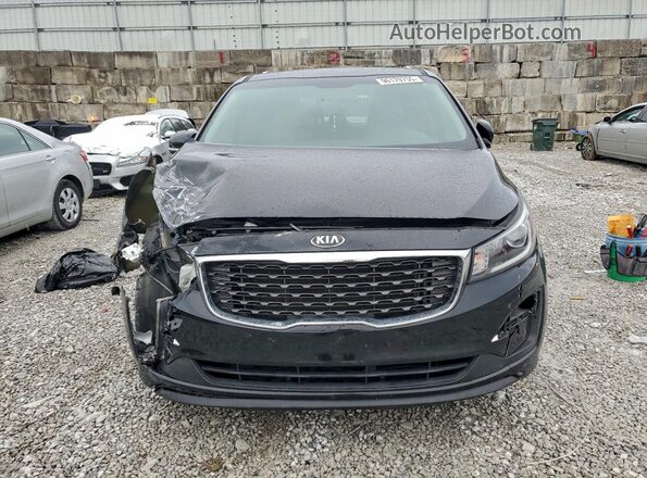 KNDMB5C16K6562272 2019 KIA SEDONA Black წინა ხედი