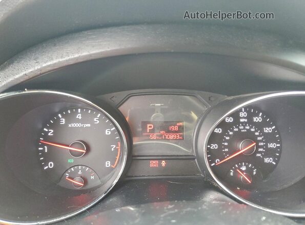 KNDMB5C18G6102604 2016 KIA SEDONA Бордовый Вид щитка приборов