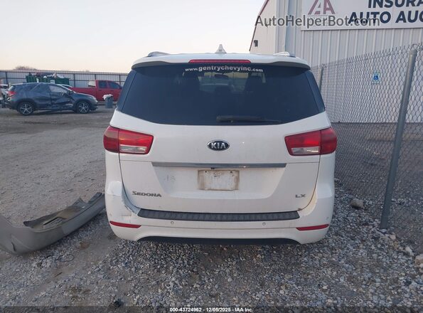 KNDMB5C18G6103705 2016 KIA SEDONA Белый 
