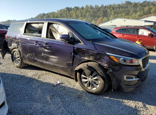 KNDMB5C18M6666717 2021 KIA SEDONA Blue წინა მარჯვენა