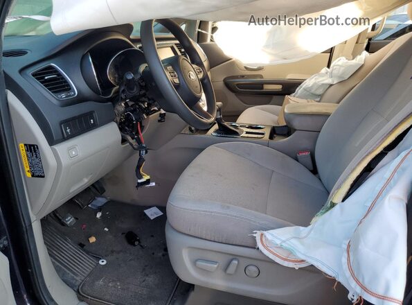 KNDMB5C18M6666717 2021 KIA SEDONA Blue წინა სალონის ხედი