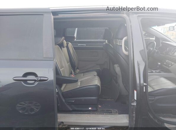 KNDMB5C19K6514264 2019 KIA SEDONA Black VIN կոդի պիտակի տեսք