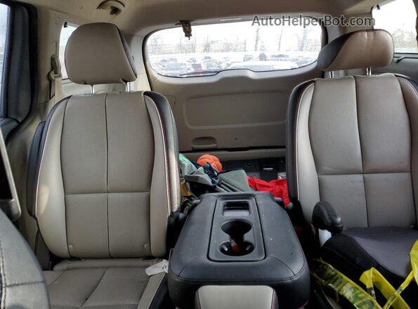KNDMB5C19M6664877 2021 KIA SEDONA Gray Вид задніх сидінь