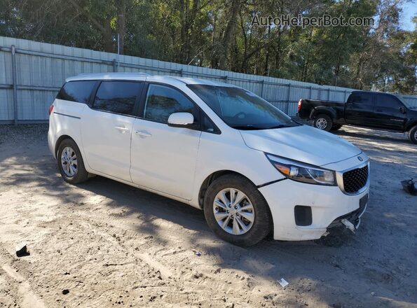 KNDMB5C1XJ6382601 2018 KIA SEDONA White 