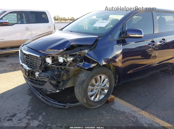 KNDMB5C1XM6673751 2021 KIA SEDONA Purple Вид спереду