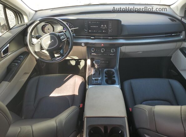 KNDNB4H32R6358653 2024 KIA CARNIVAL White წინა პანელის ხედი