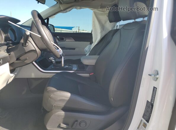 KNDNB4H32R6358653 2024 KIA CARNIVAL White წინა სალონის ხედი